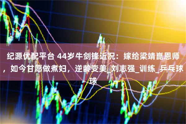 纪源优配平台 44岁牛剑锋近况：嫁给梁靖崑恩师，如今甘愿做煮妇，逆龄变美_刘志强_训练_乒乓球